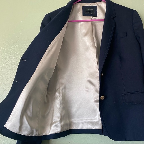 J. CREW Navy School Boy Blazer - Picture 6 of 9